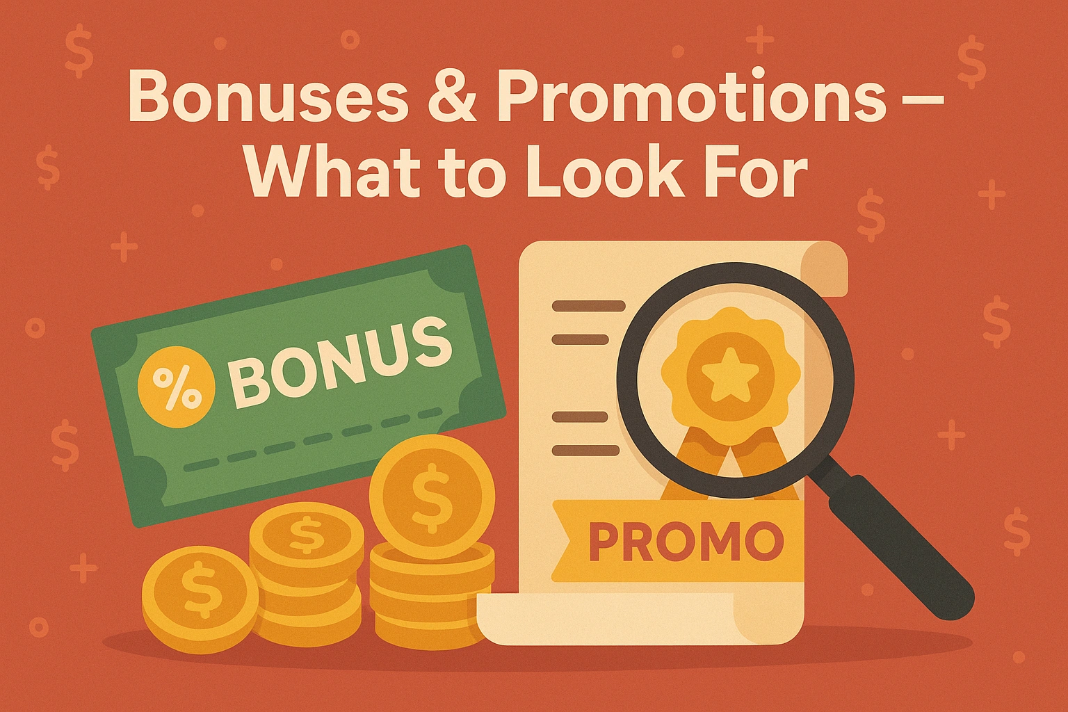 Bonuses & Promotions — What to Look For