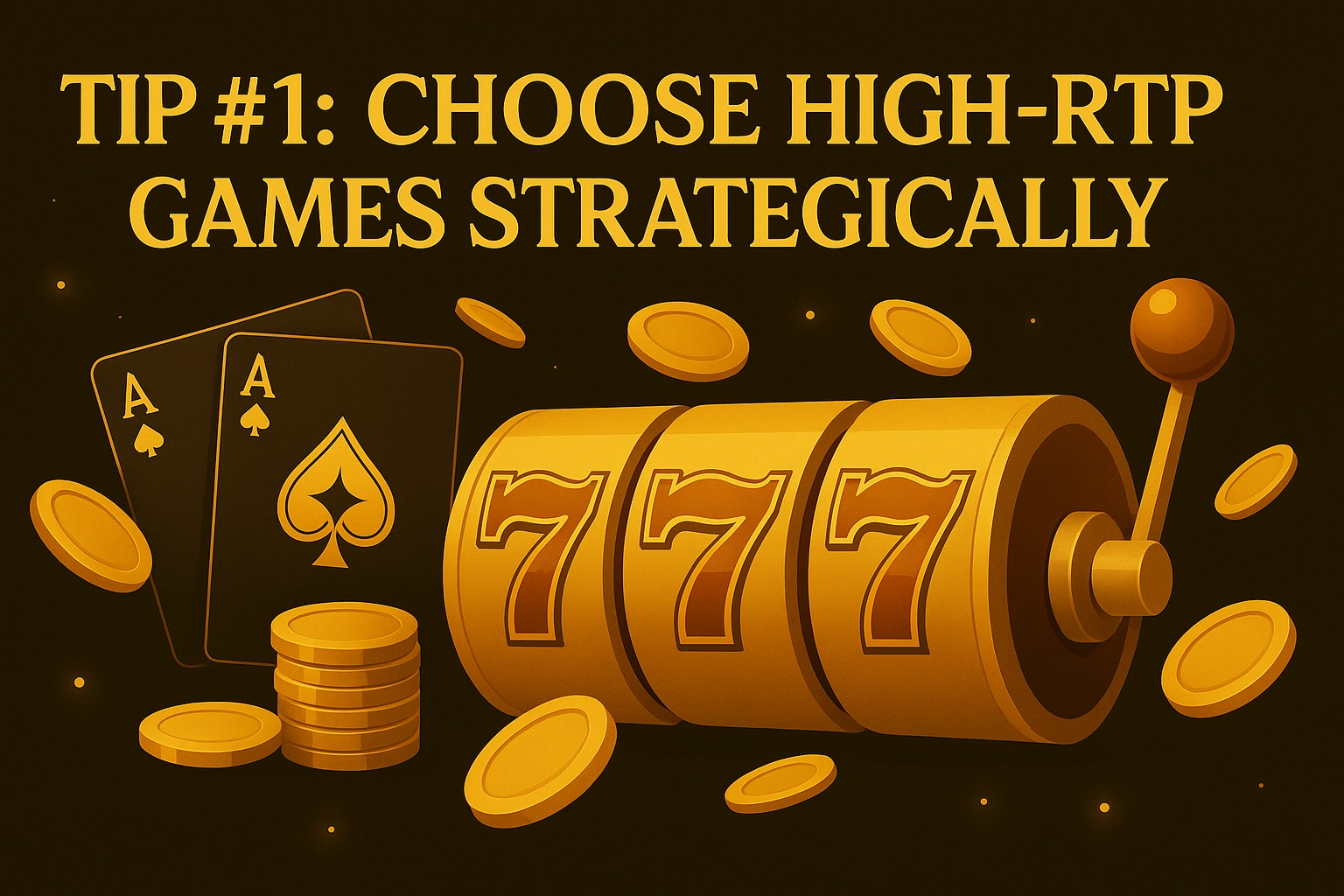 Tip #1: Choose High-RTP Games Strategically