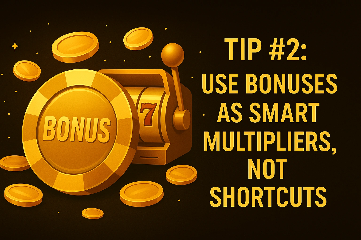 Tip #2: Use Bonuses as Smart Multipliers, Not Shortcuts