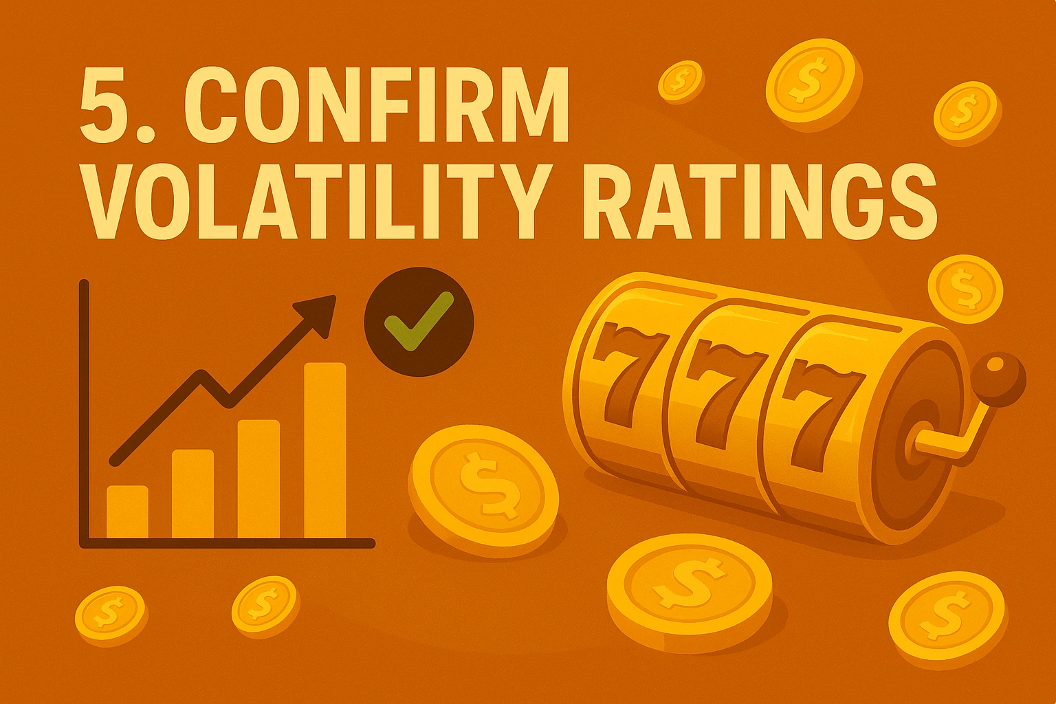 Volatility meter icon representing game volatility ratings.