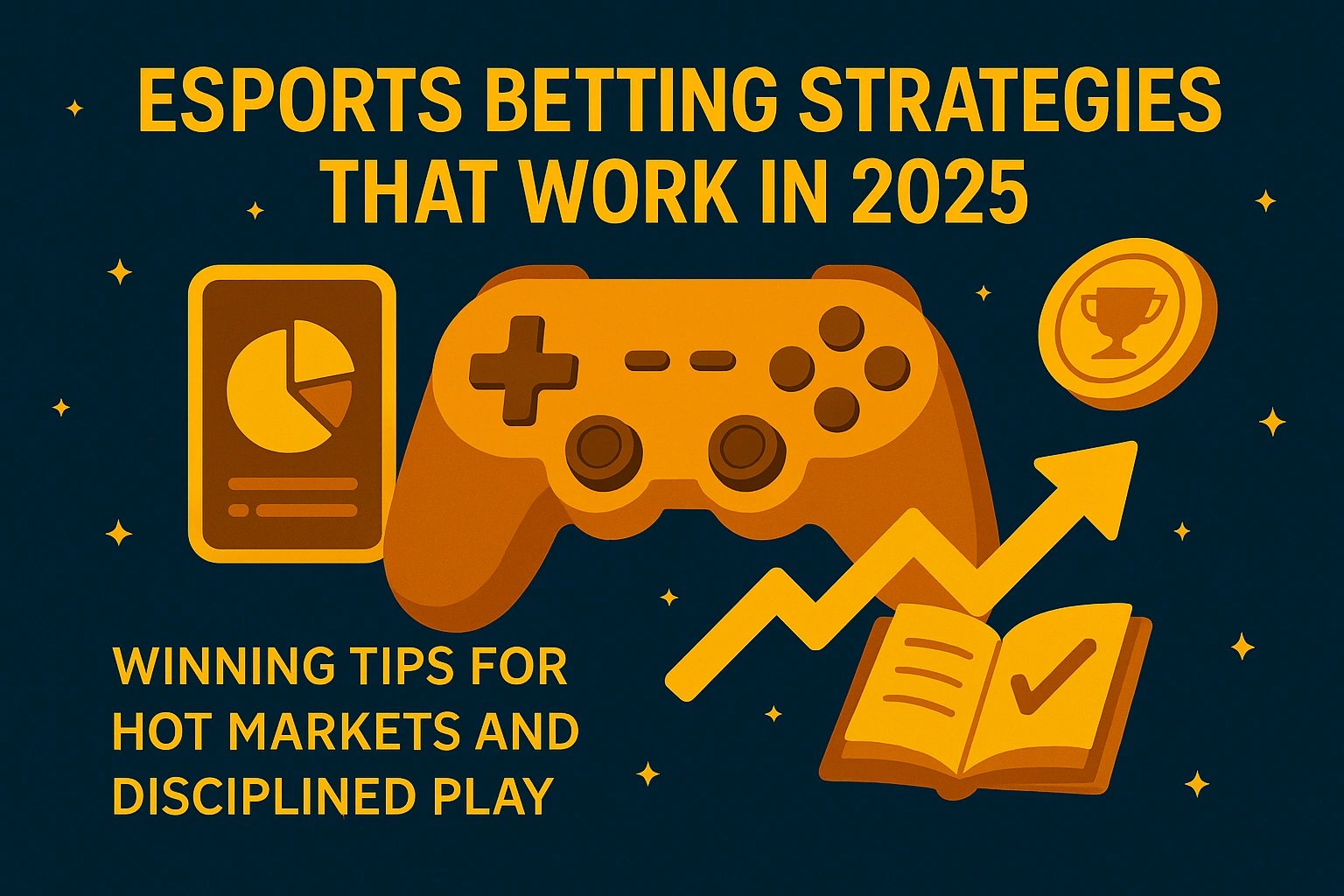 Gaming controller and data charts representing MWIN8’s proven esports betting strategies 2025.
