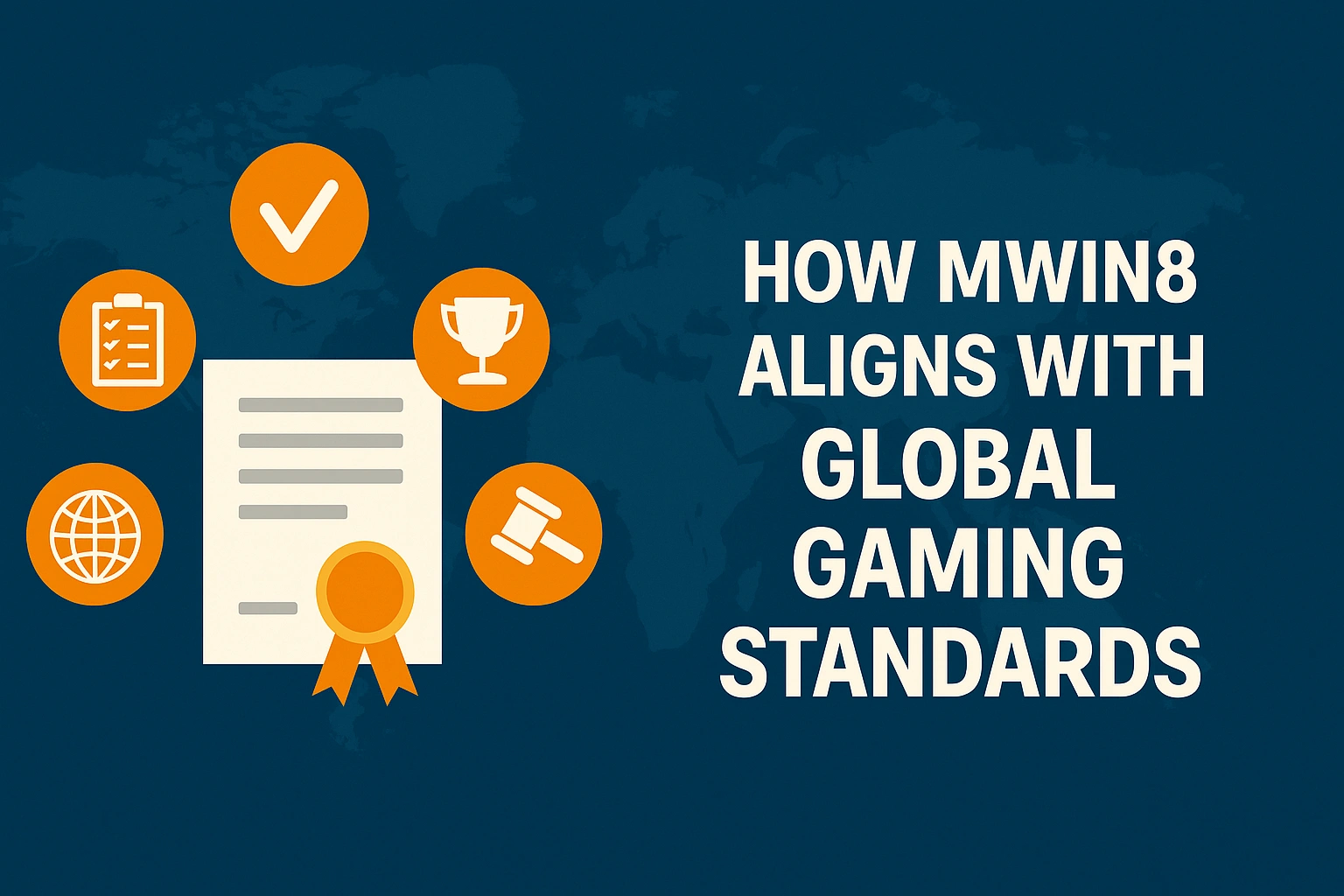 MWIN8 compliance with international gaming standards